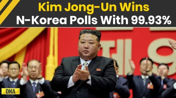 Kim Jong Un "Wins" North Korea sham election