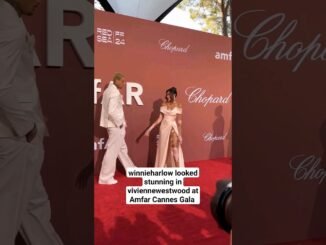 Winnie Harlow showcase outfit at Miami event