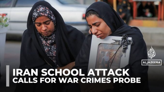 US senators demand investigation on iran's school girl attack