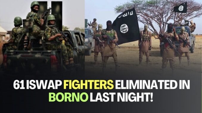 Military Foils ISWAP Attack in Borno