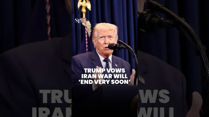 Trumps vows to end war soon