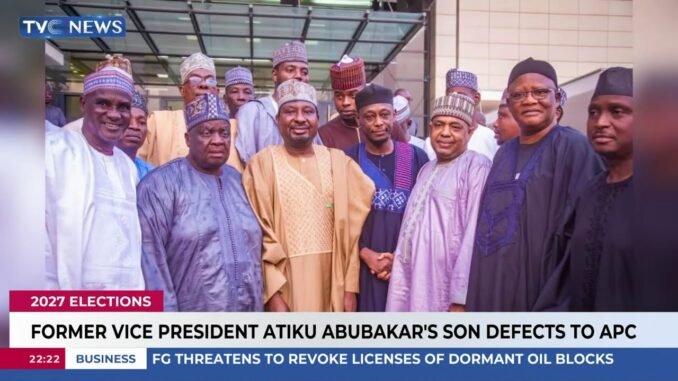 Atiku’s Son, Adamu, dumps PDP