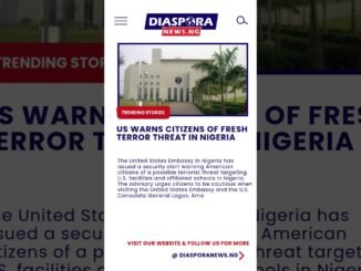 US alerts citizens in Nigeria against looming attack