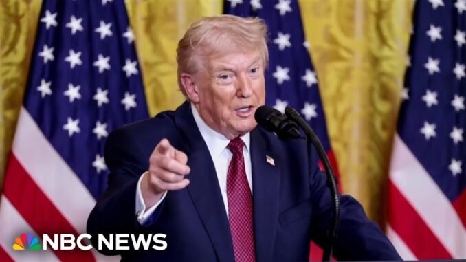 Trump says rising oil prices is good for America