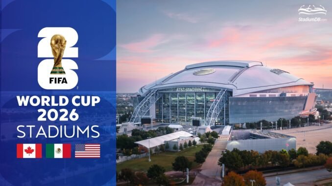 Every 2026 FIFA World Cup Stadium revealed