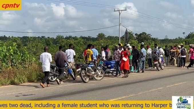 Two Final-Year Students Killed in Crash