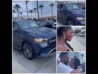 Adekunle Gold surprises Simi with car and diamond ring