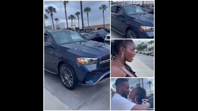 Adekunle Gold surprises Simi with car and diamond ring