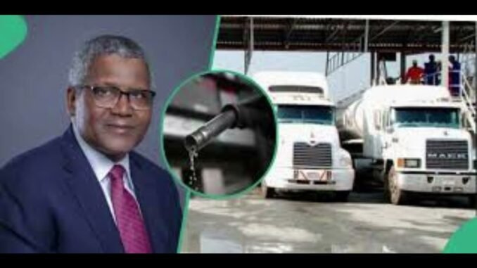 Dangote Refinery hikes petrol to N1,275 per litre