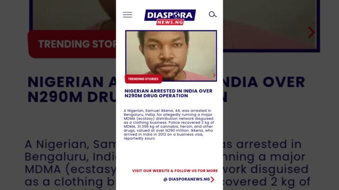 Nigerian Man Apprehended in India