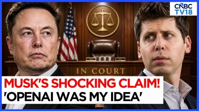 Elon Musk revelas that OpenAI was his idea