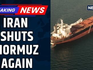 Iran closes Strait of Hormuz once again