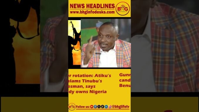 Onanuga tells Atiku to bury 2027 ambition