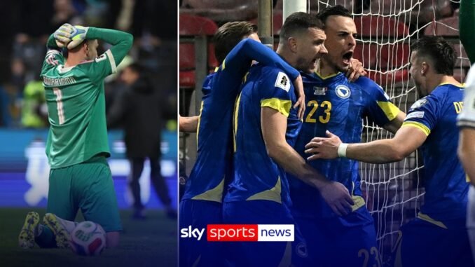 Azzurri crash out on penalties to Bosnia-Herzegovina