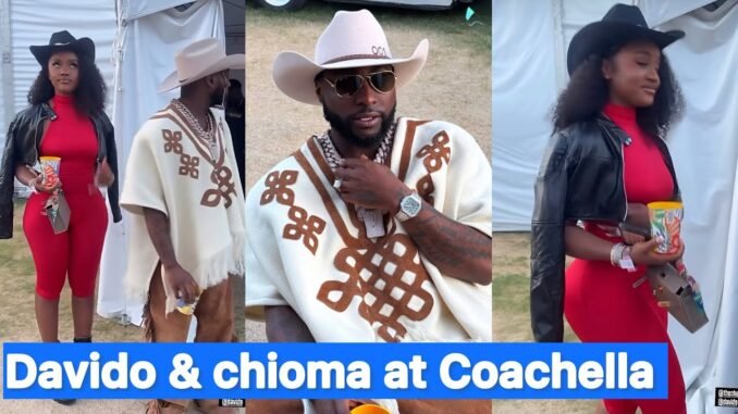 Davido and Chioma Stun at Coachella 2026
