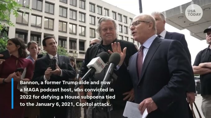 Court backs DOJ on Bannon case