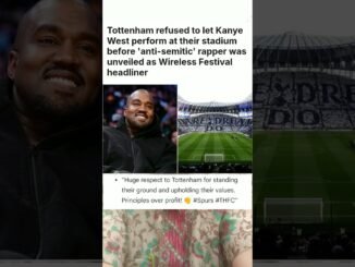 Kanye barred from Spurs stadium