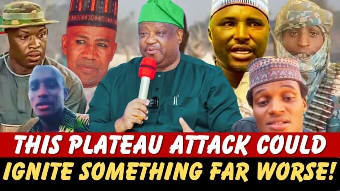 Plateau leader protests killings