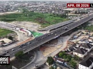 President Tinubu at Lagos bridge launch