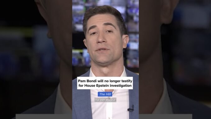 Pam Bondi exits Epstein probe