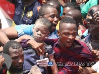 Building collapse rescue in Ilorin