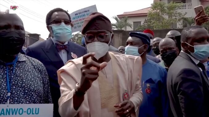 Malnourished child rescued in Lagos