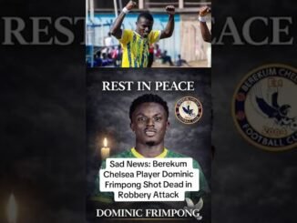 Berekum Chelsea Star killed in robbery attack