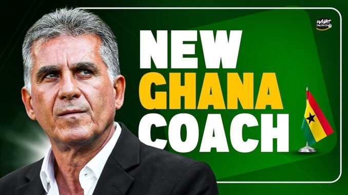 Ghana appoints Legend Carlos Queiroz as Coach