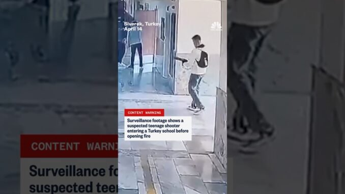 Gunman opens fire in Turkey school