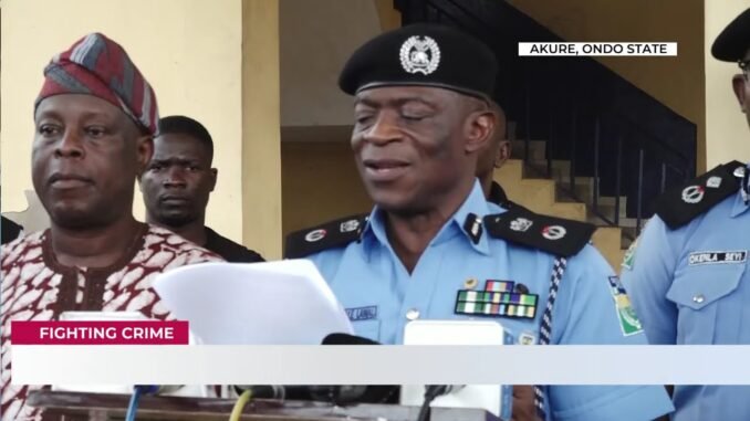 Ondo family home crime scene