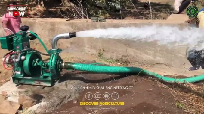 Girl caught stealing water pump