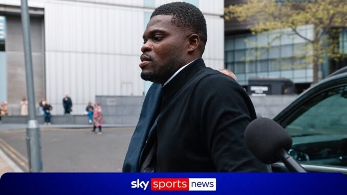 Thomas Partey pleads not guilty to new charges