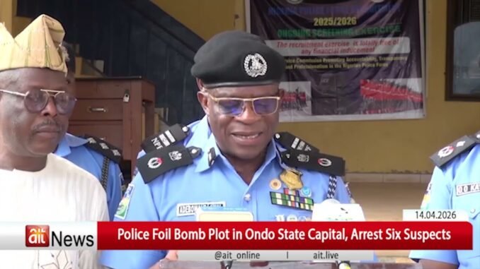 Ondo Police Foil Bomb Plot
