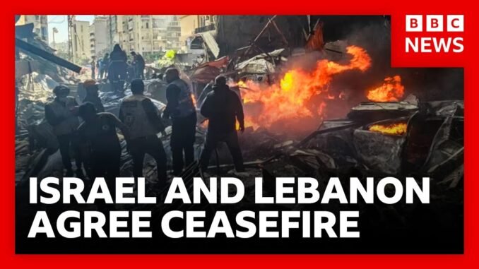 Trump announces Israel-Lebanon ceasefire