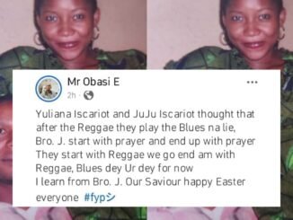 Judy Austin ex shades Yul Edochie