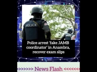 Fake JAMB coordinator arrested in Anambra