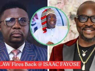 Seyi Law reacts to Fayose comment