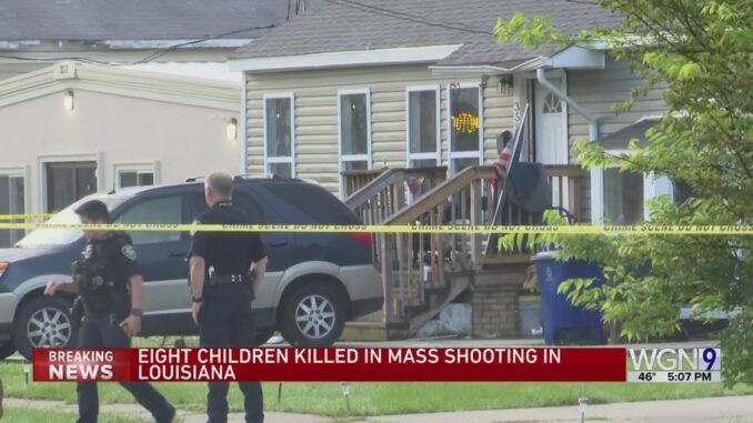 Louisiana family tragedy scene