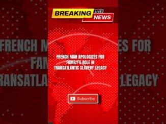 Elderly French Man Apologizes for Ancestors’ Role