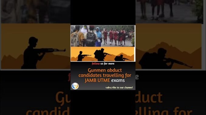 Kidnappers seize JAMB candidate