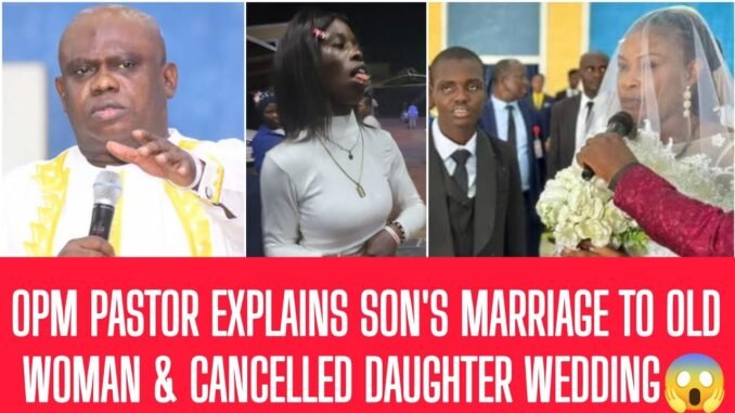 Public Outcry Forces OPM Pastor to End Autism Wedding