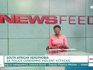 Xenophobic protest in South Africa