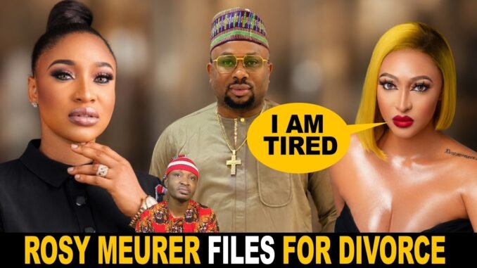 Rosy Meurer divorce filing news