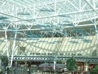 Indianapolis airport incident scene
