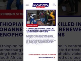 Ethiopian man shot in Johannesburg