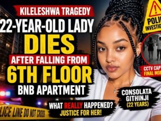 Student near balcony edge CCTV