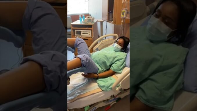 Father faints during childbirth