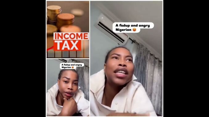 Nigerian Woman Questions Income Tax