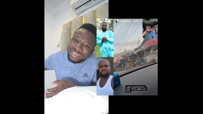 Sirbalo cries out over agbero extortion in Lagos