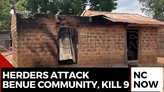 Benue Horror: 10 Killed in Community Attack